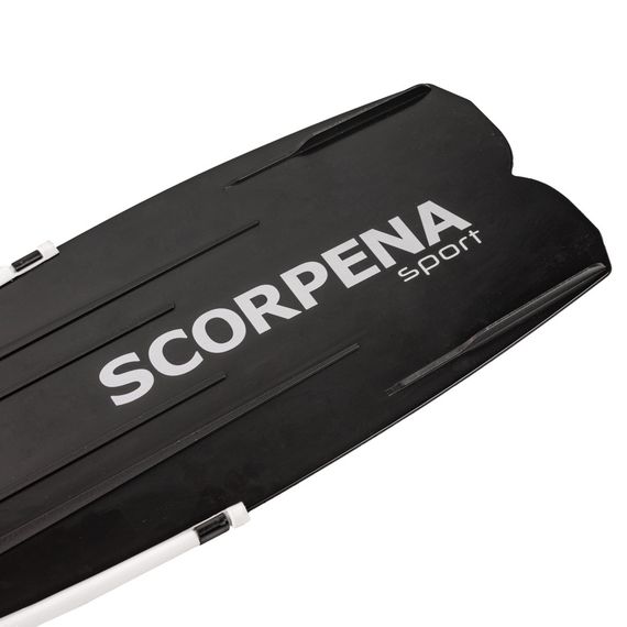 Ласты Scorpena F1 Sport черные с белыми калошами