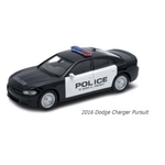 Модель ин. мет. 4.75" "2016 Dodge Charger r/t" открыв. двери 43742P-D (Kinsmart)