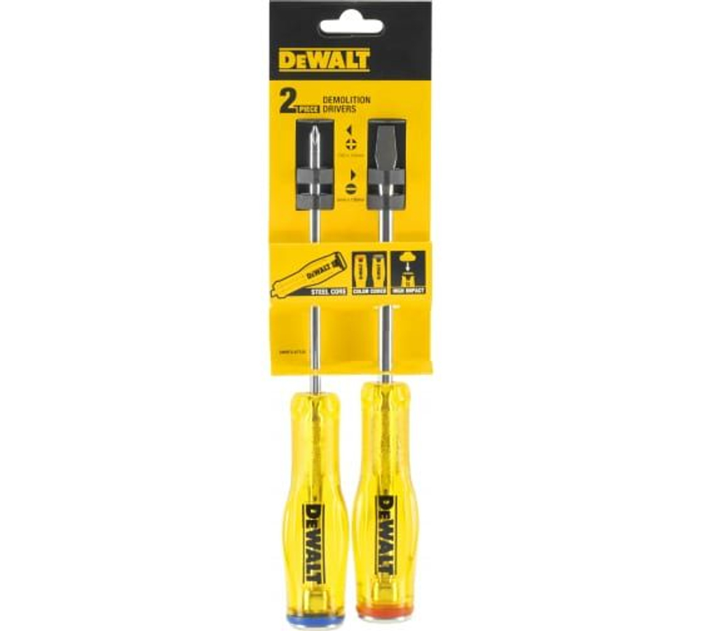 Набор демонтажных отверток DEWALT 2 шт DWHT0-67530