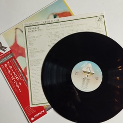 Винтажная виниловая пластинка LP Curtis Fuller Blues ette (Japan 1977) (Obi) Послемарк Five Spot After Dark