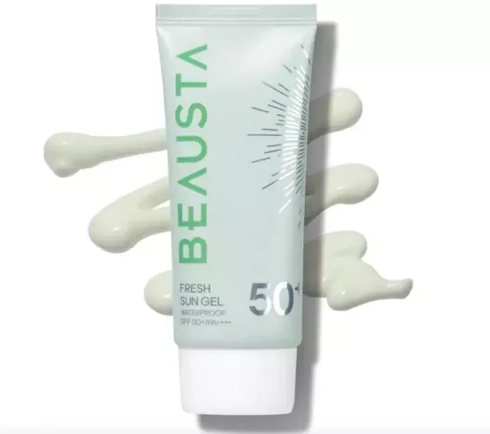 Солнцезащитный крем-гель Beausta Fresh Sun Gel SPF 50+ PA++++ 50ml