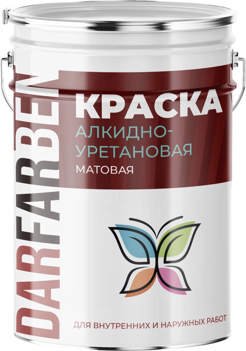 Алкидно-уретановкая краска матовая 10 кг