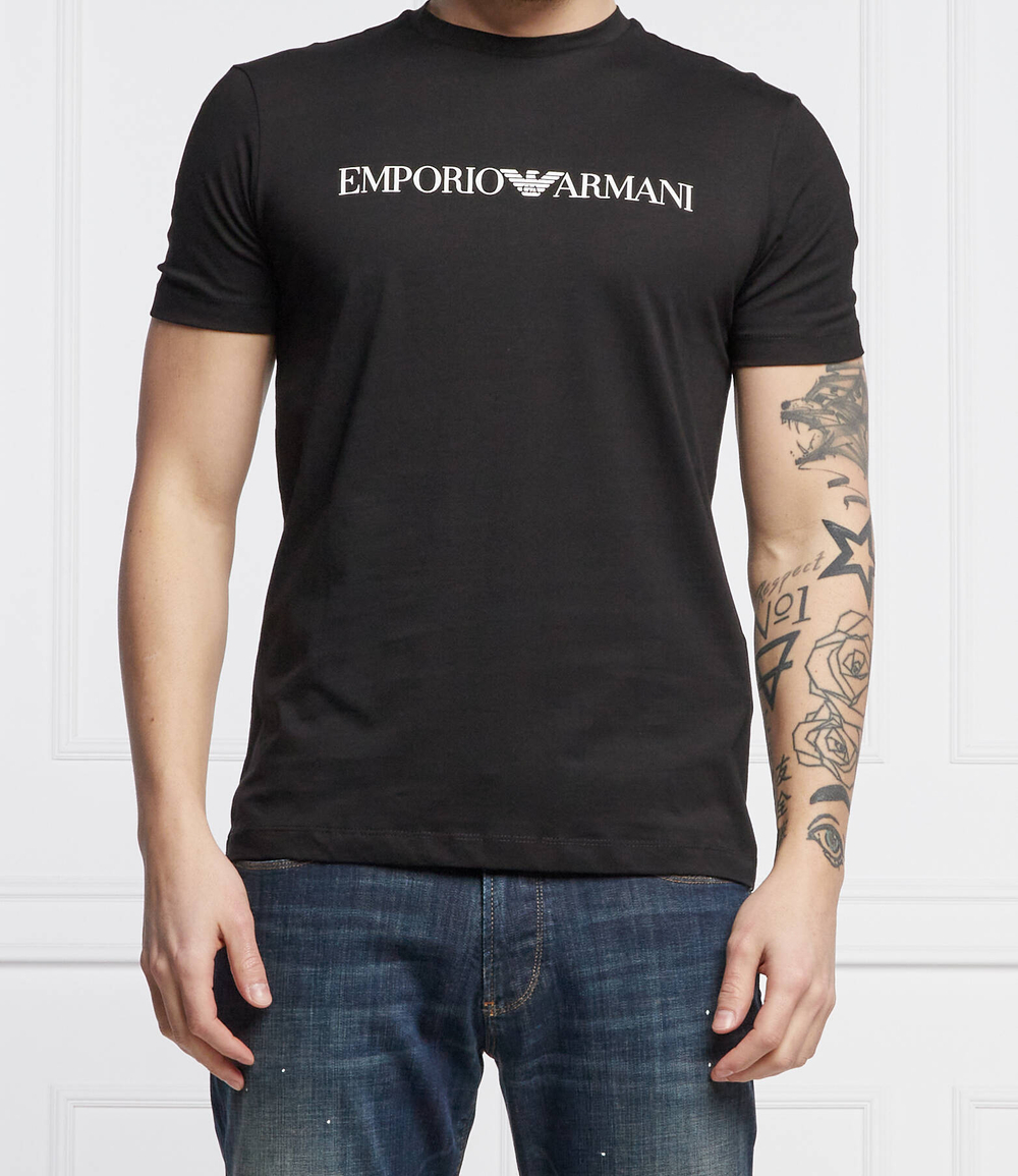 футболка Emporio Armani - черный(8N1TN5 1JPZZ)