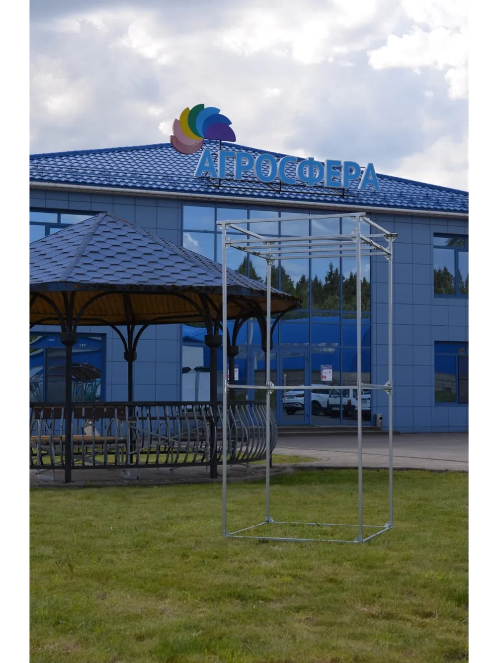 Каркас дачного душа