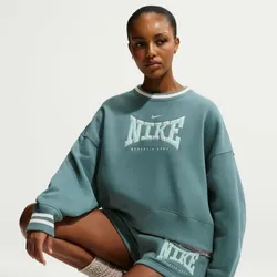 Толстовка женская NIKE W NK PHX FLC OS CREW GX1