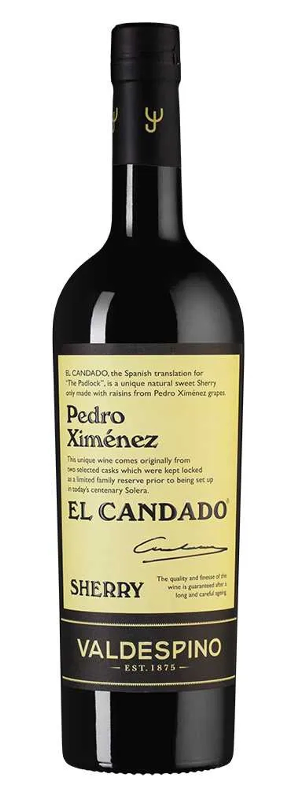Херес Valdespino Pedro Ximenez El Candado, 0.75 л