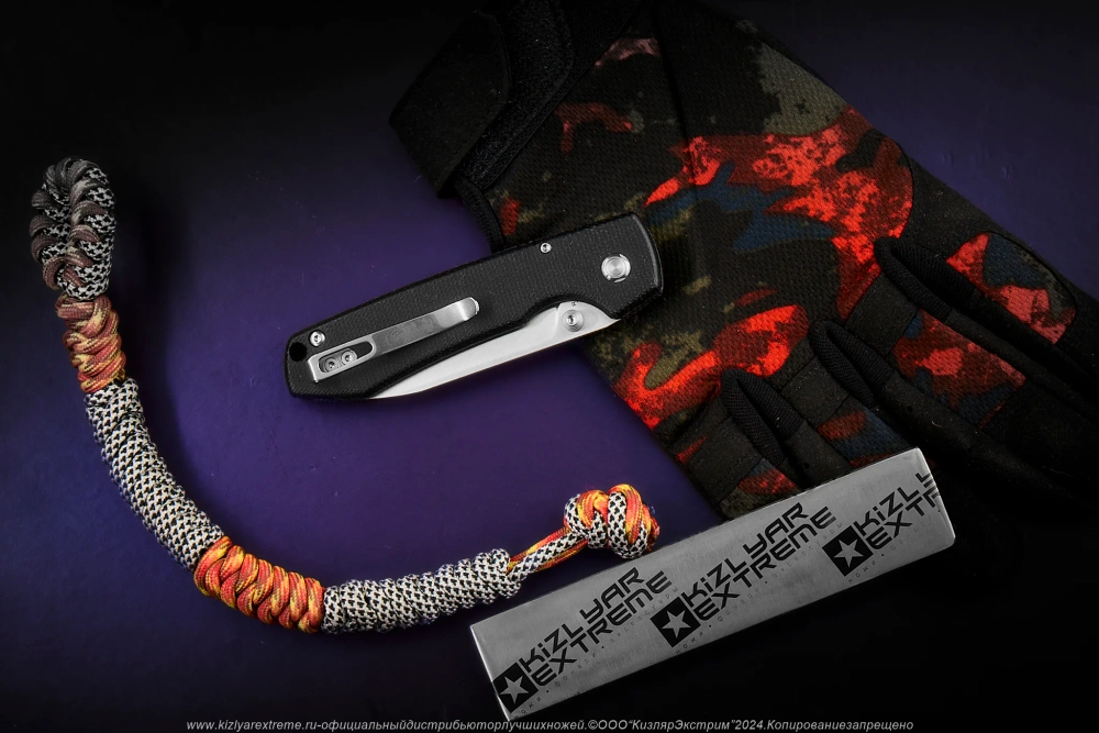 Нож Vosteed Raccoon сталь 14C28N Satin рукоять Black Micarta