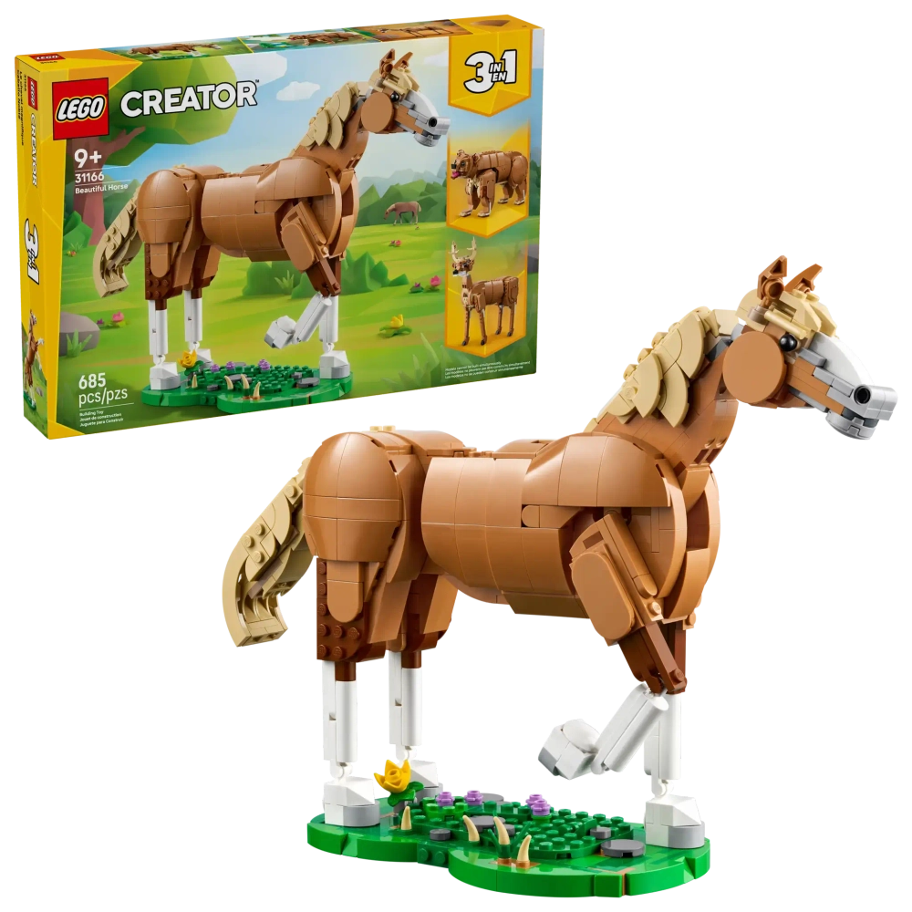 Конструктор LEGO Creator 3in1 31166 Красивая лошадь