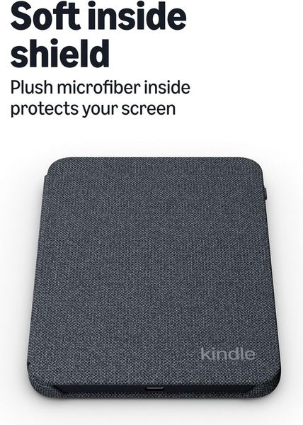 Оригинальный чехол для Amazon Kindle 2026 Knit Fabric Cover, Серый | Graphite