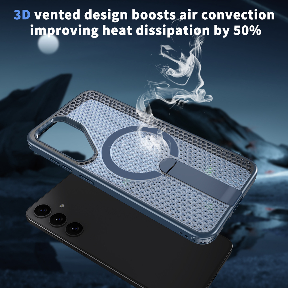 Прозрачный чехол Mesh Pro Magnetic Case для Samsung Galaxy S26 FE