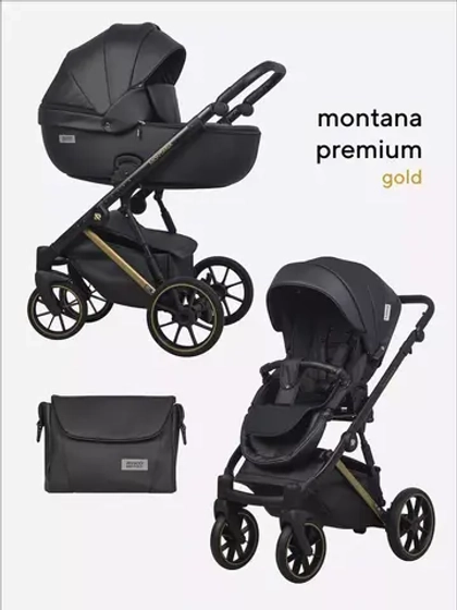 Коляска MONTANA PREMIUM (2 в 1) (RIKO BASIC)