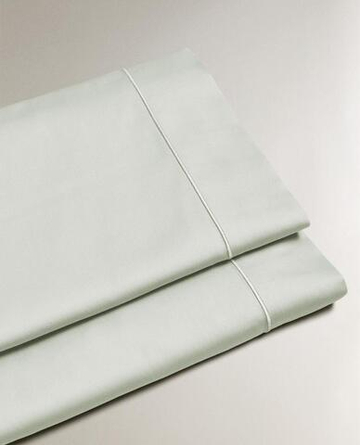 ZARA HOME САТИНОВАЯ ПРОСТЫНЯ (300 НИТЕЙ), МЯТНЫЙ