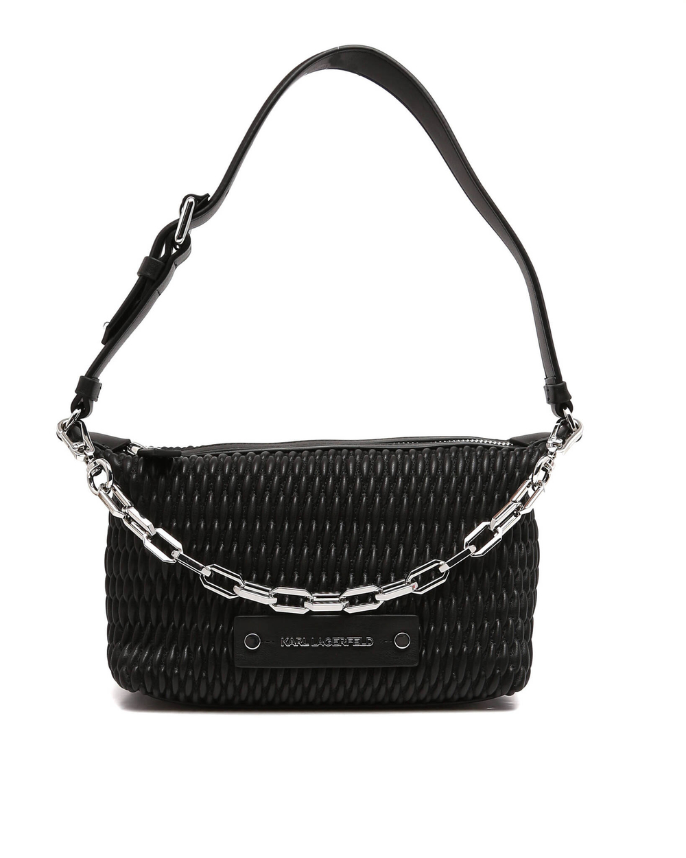 сумка через плечо k/kushion sm quilt Karl Lagerfeld - черный(230W3093)