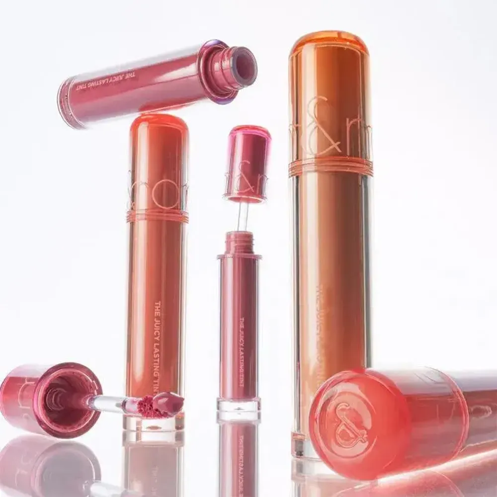 Глянцевый тинт для губ ROM&ND Juicy Lasting Tint - 10 Bare Apricot
