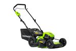 Аккумуляторная газонокосилка Greenworks GD40LM46HPK5, 40v, 46 см, (2514407UG5А), с аккумулятором 5 А·ч и быстрым зарядным устройством