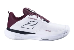 Теннисные кроссовки Babolat SFX Evo Clay - white/port royale
