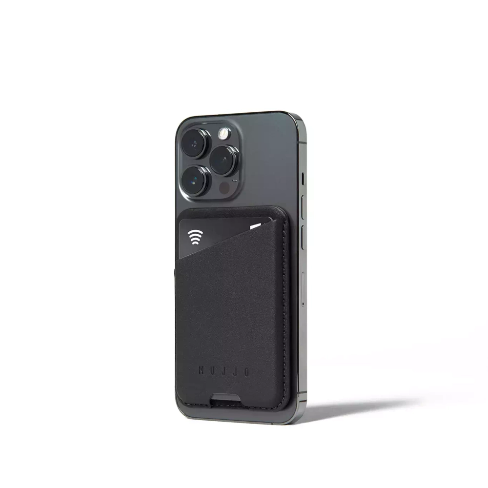 Магнитный картхолдер для iPhone Mujjo Magnetic Wallet