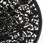 Обеденный стол Seletti Aluminium Black, черный