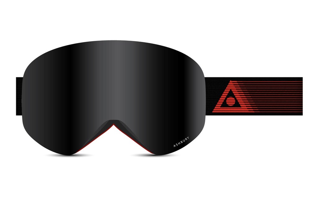 Маска горнолыжная ASHBURY HORNET BANDIT (DARK SMOKE LENS/YELLOW SPARE)
