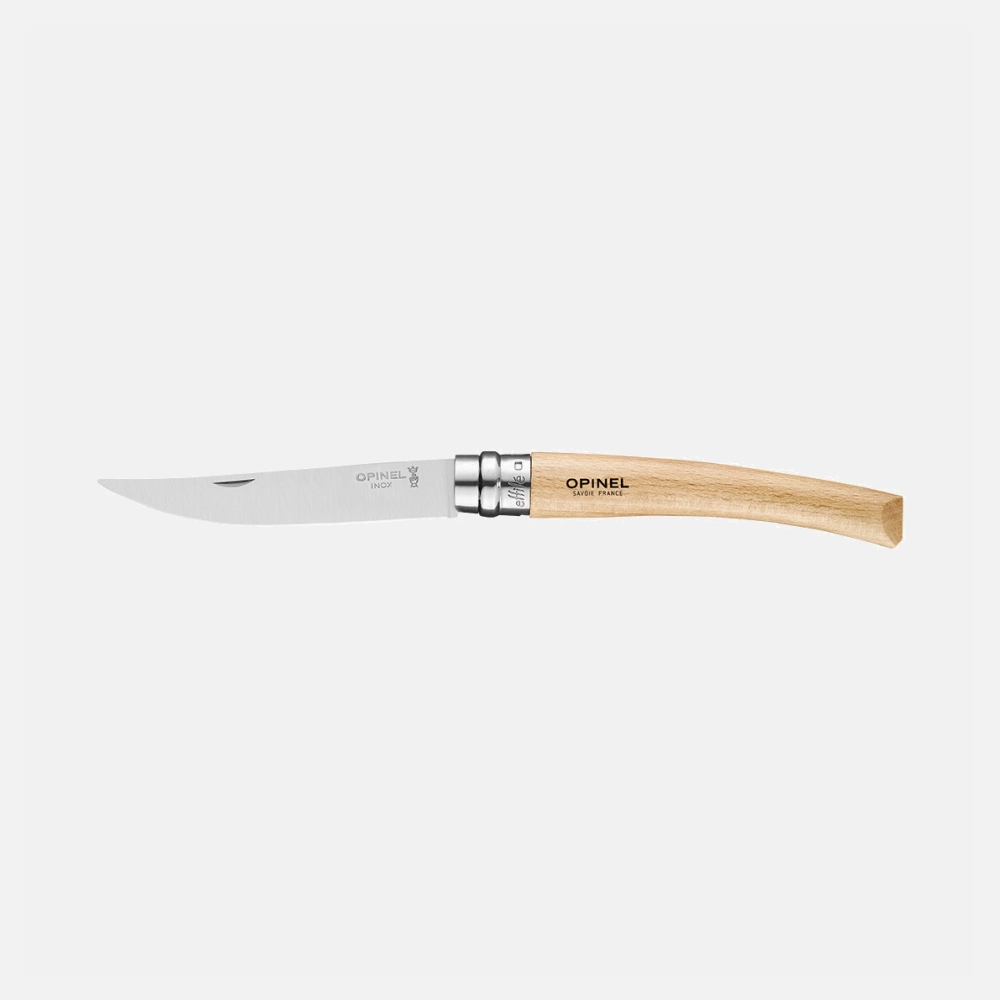 Нож филейный Opinel Effile Slim №10 VRI (нерж.сталь, бук)
