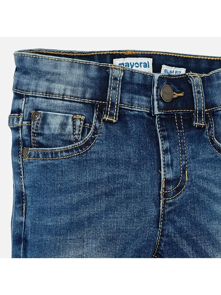 Джинсы Slim fit Mayoral, цвет синий