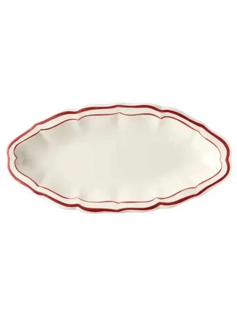 Блюдо овальное Filet Rouge (26.5 см)
