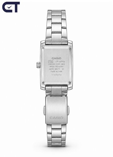 Casio LTP-1234DS-2A General часы наручные женские — винтажная модель с голубым перламутровым циферблатом