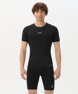 Футболка компрессионная с коротким рукавом Jogel CAMP 2 PerFormDRY Baselayer SS Tee, черный 99