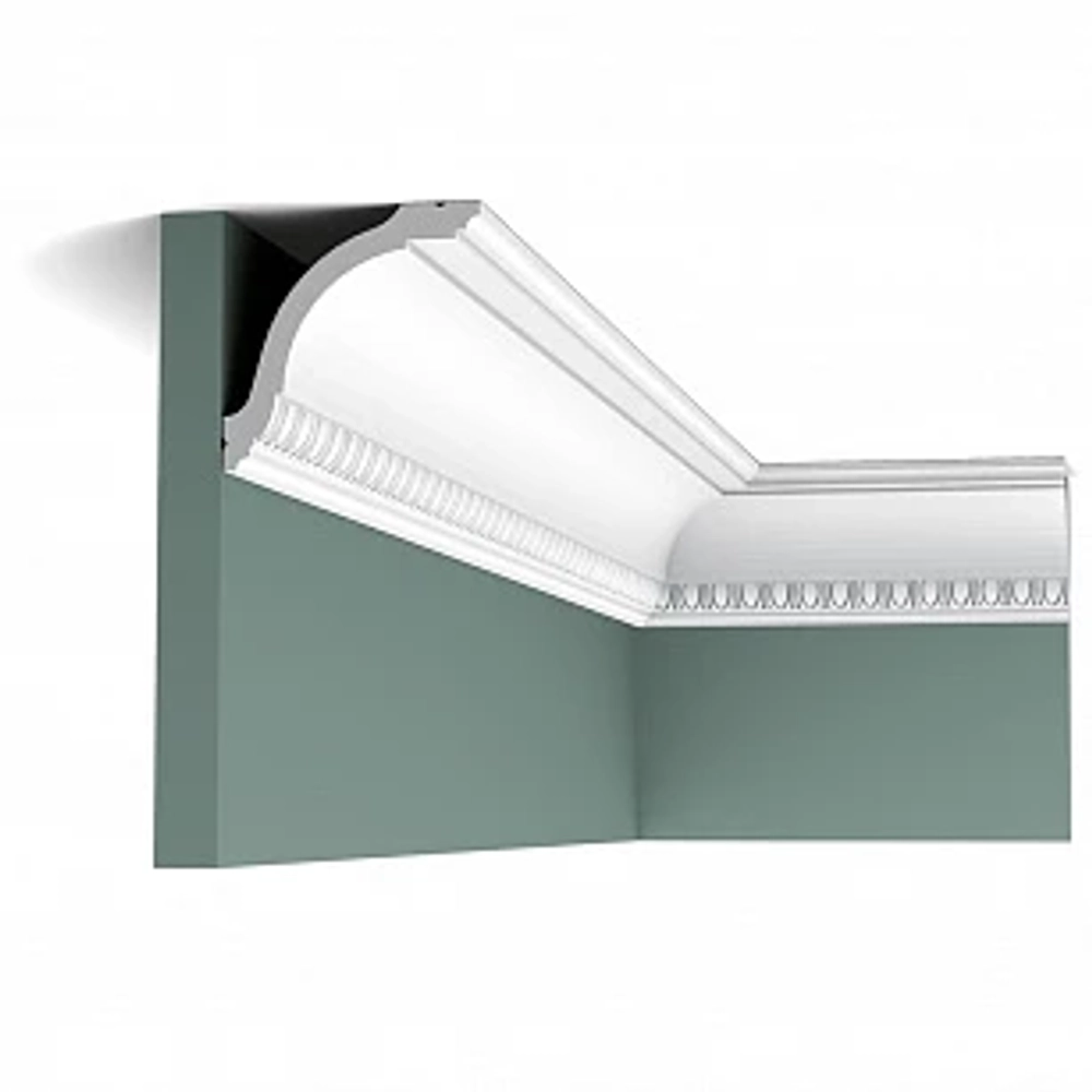 Плинтус из дюрополимера Orac Decor потолочный карниз CX128 2000x94x94