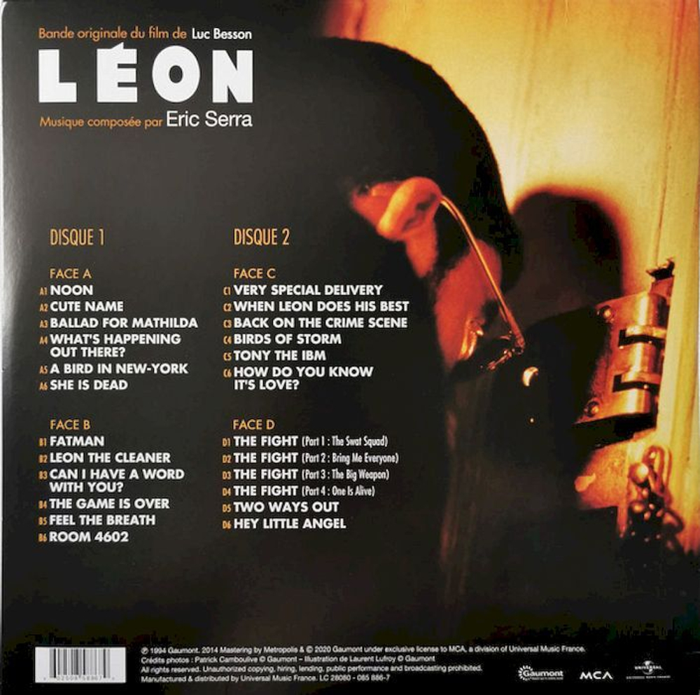 Eric Serra — Léon (2LP)