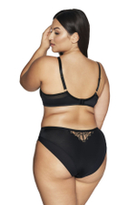 Бюстгальтер Miray с мягкими чашками +size (Размер: 105D) (Цвет: черный)