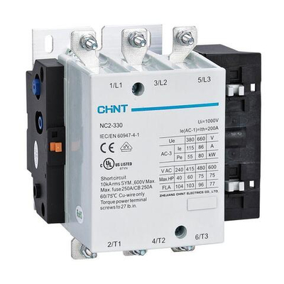 Контактор NC2-330 330А 110В AC-3 50Гц (R) CHINT 236046