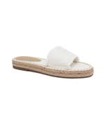 Босоножки ECRU DENIM FLAT SANDAL Tommy Hilfiger - белый(FW0FW07103)