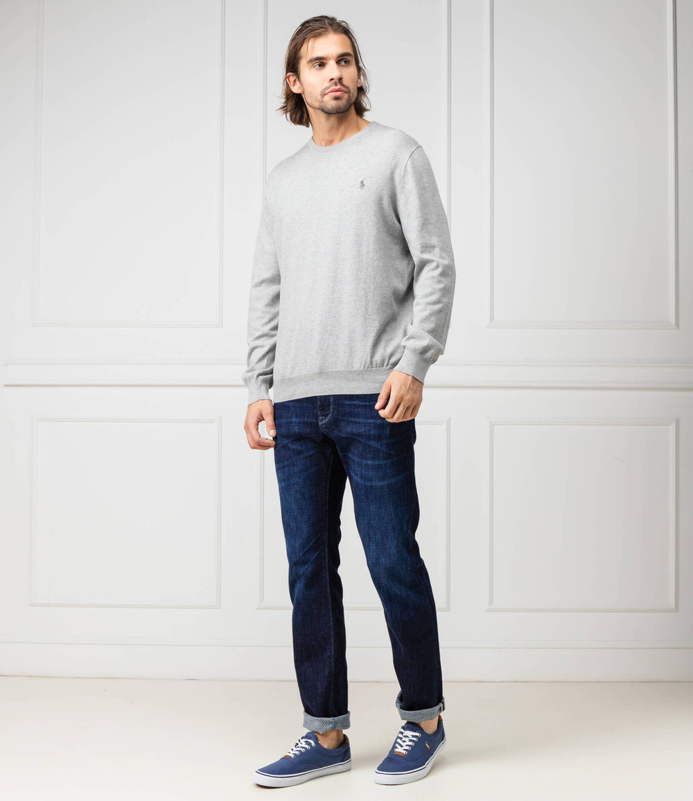свитер POLO RALPH LAUREN - серый(710684957)