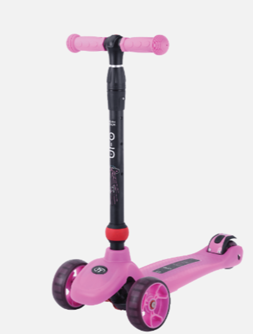 Самокат Tech Team Ufo pink 1/4 розовый
