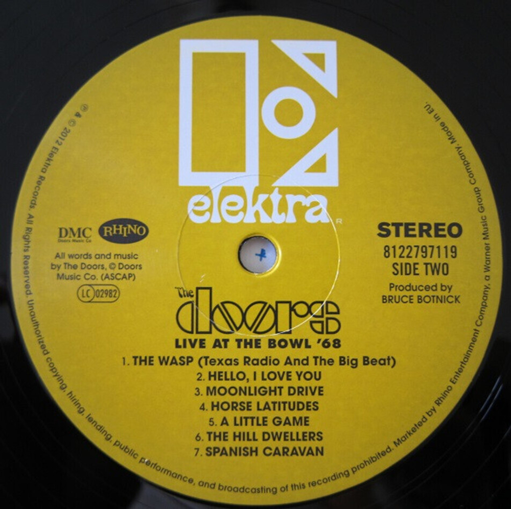 The Doors / Live At The Bowl '68 (2LP)