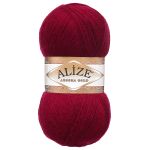 Пряжа Alize (Ализе) Angora Gold / уп.5 мот. по 100 г, 550м, 057 бордовый A