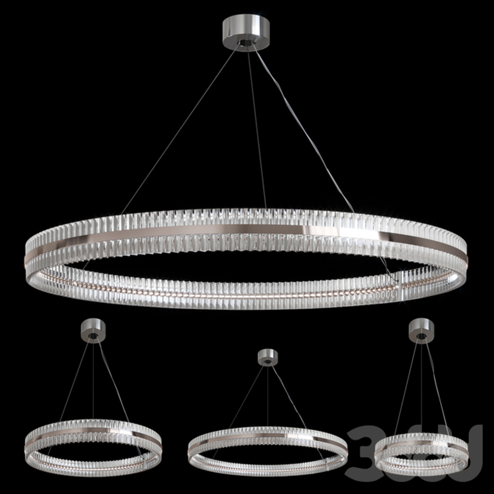 Люстра Saturno by Baroncelli 4 rings