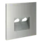 Накладка для розетки компьютерной двойной RJ45+RJ45 Voltum S70 Сталь VLS001405