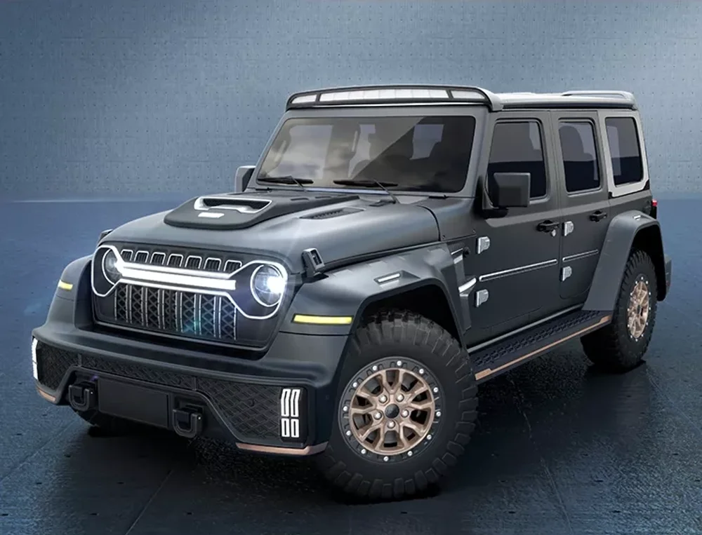 Обвес для Jeep Wrangler JL 2018-2024+ Джип Вранглер переделка в ASIA Style