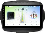 Магнитола для Jeep Renegade 2014-2021 - Teyes CC4L монитор 9" IPS, Android 14, Быстрая, Snapdragon 662, CarPlay, 4G SIM-слот