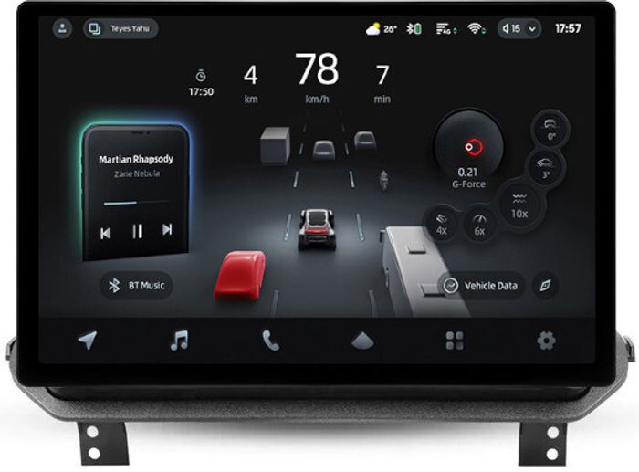 Магнитола для Mitsubishi Outlander 4 2021+ (поддержка 360) - Teyes CC4-PRO монитор 13" 2K QLED на Android 13, Быстрейшая, Snapdragon 778G, ИИ, CarPlay, DSP, 4G SIM-слот