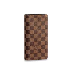 Бумажник Louis Vuitton Brazza коричневый