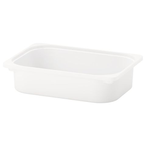 Контейнер IKEA TROFAST (ТРУФАСТ), Белый, 42x30x10 см