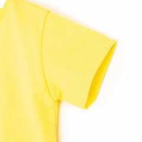 Футболка укороченная "Bb team yellow"