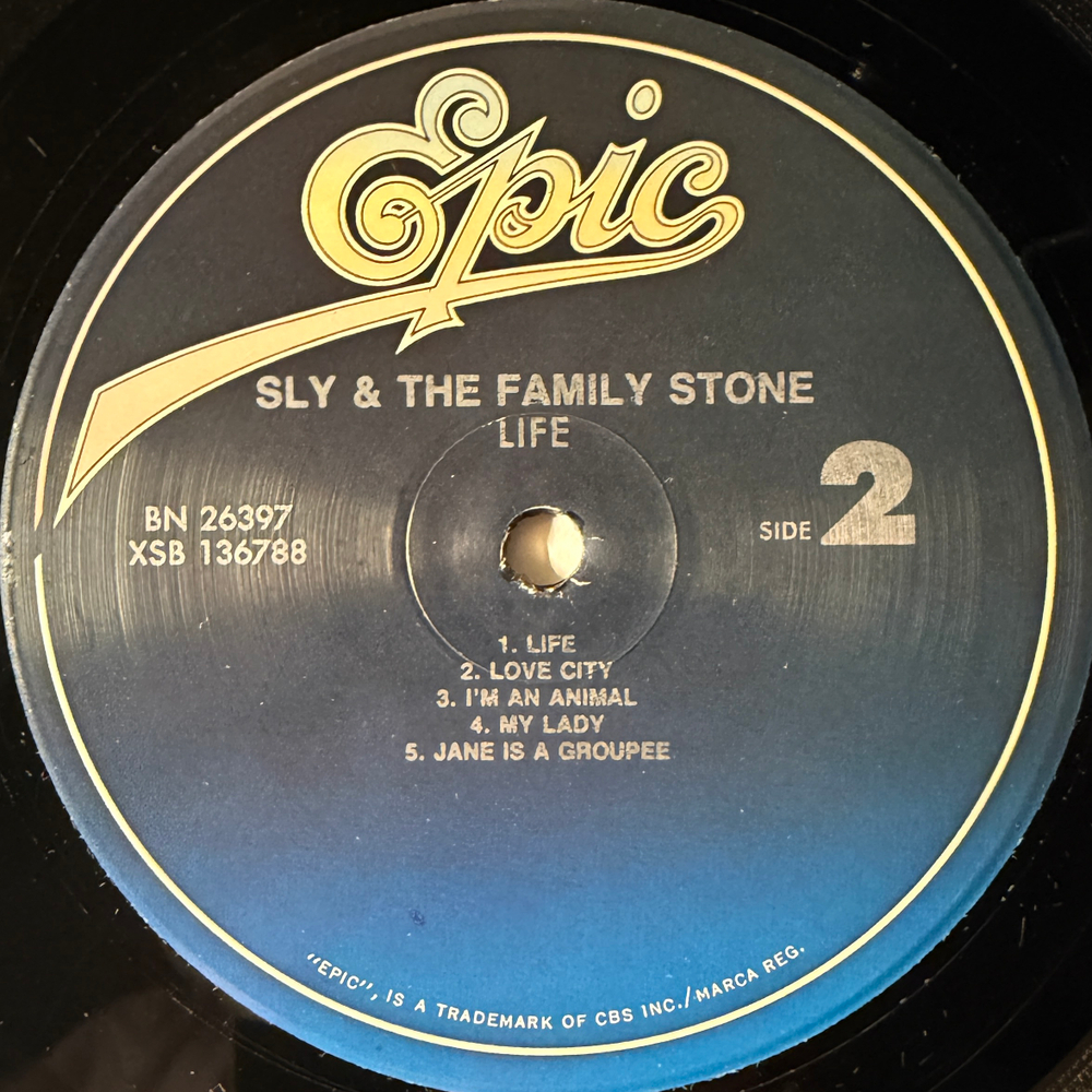 Sly And The Family Stone ‎– Life (США)