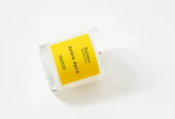 Scented candie "AMBRE EPICE" 140 гр./Ароматизированная cвеча "AMBRE EPICE" 14 гр.