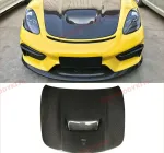 Карбоновый капот для Porsche 718 982 Cayman/Boxster 2016+ Порше