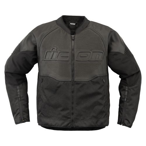 Купить Мотокуртка Кожаная Icon Overlord 3 Leather / Черный