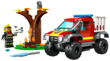 Конструктор Lego City 60393 Спасательная пожарная машина 4x4